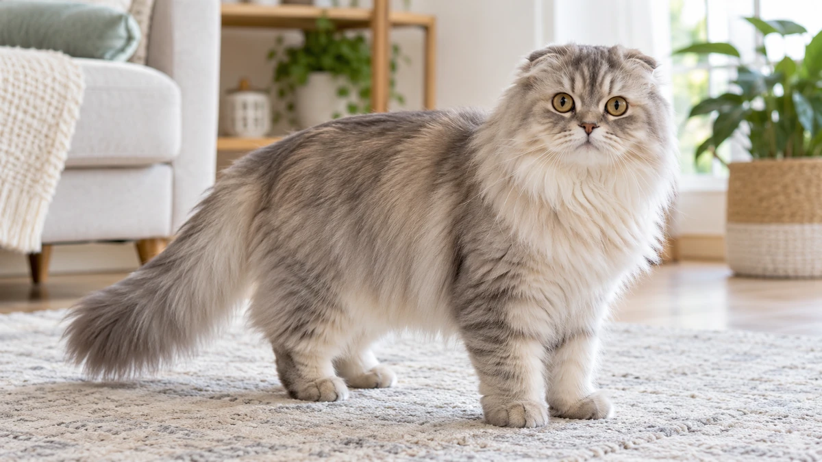 Scottish Fold Longhair ilan — bakımlı Scottish Fold Longhair ilan görseli