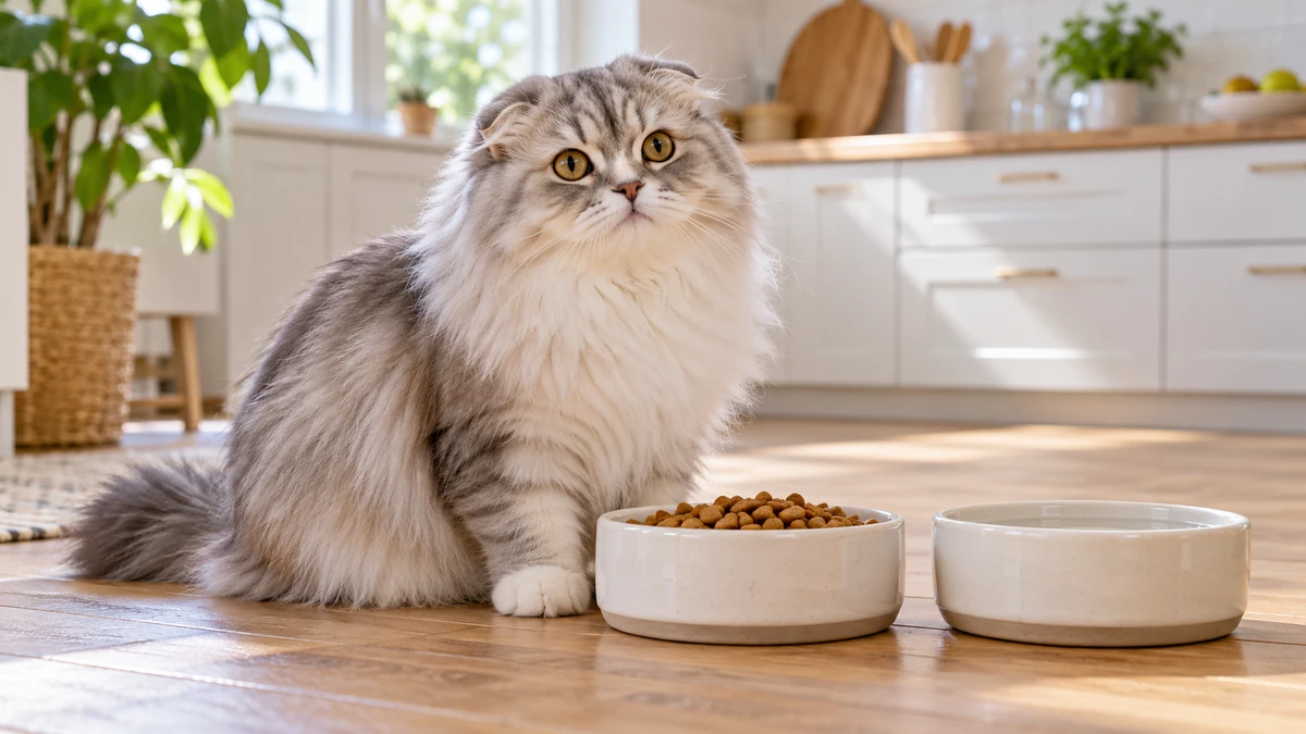 Scottish Fold Longhair fiyat — mama kasesi ve beslenme maliyeti